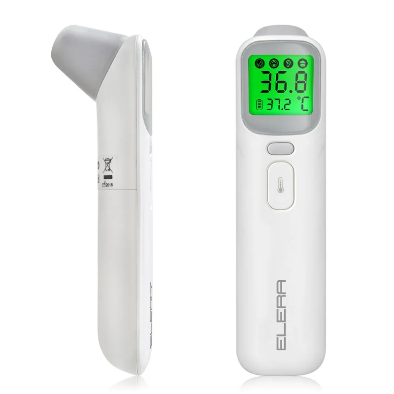 ELERA Baby Thermometer Infrared Digital LCD Body Measurement Forehead Ear Non-Contact Adult Body Fever IR Children Termometro - Цвет: TH600