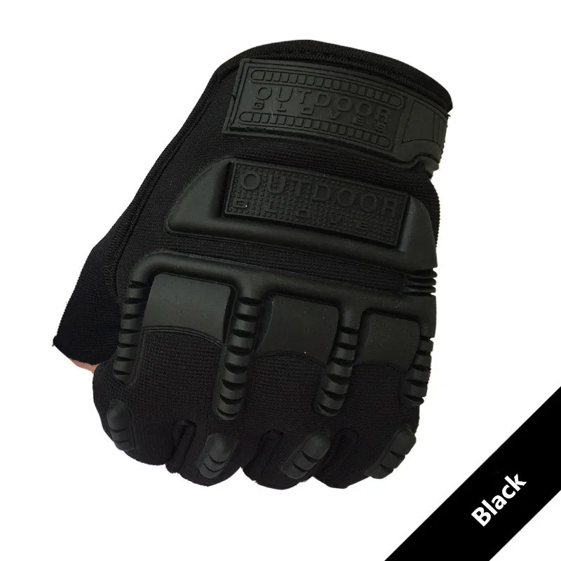 Tactical Gloves Men Military Half Finger Hard Knuckle Gloves for Shooting Fighting Airsoft Motorcycle luvas rekawiczki taktyczne