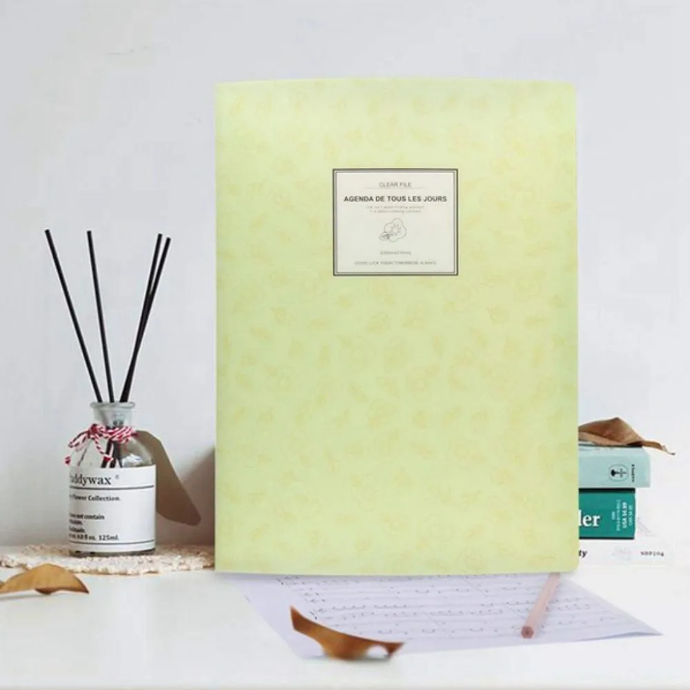 

20 Pockets Expanding File Folder A4 Display Book Folder,Paper Storage Folder Plastic Document Organizer