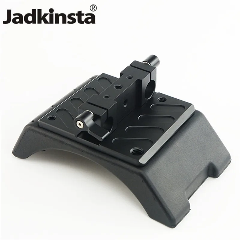 

Jadkinsta Adjustable Camera Shoulder Pad Holder with Two 15mm Rod Rig Clamp for DSLR 5D3 5D4 A7S2 Sale Camera Support