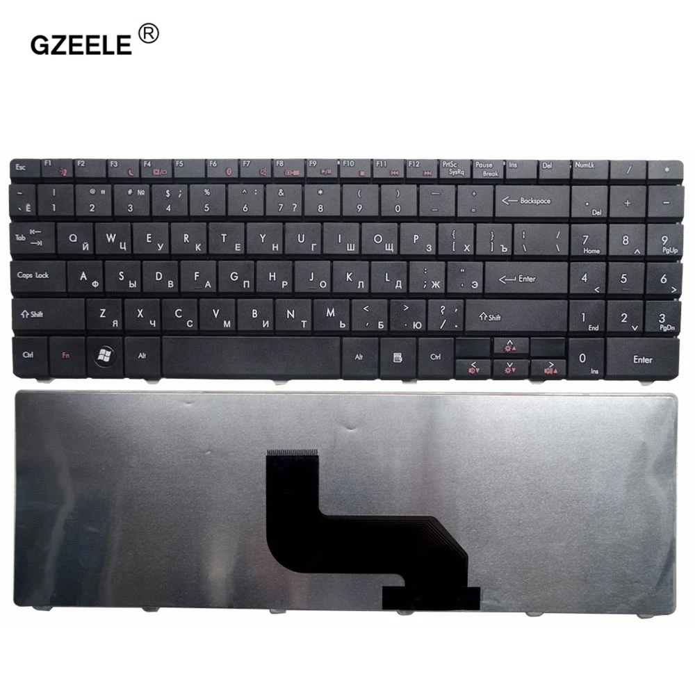 Клавиатура GZEELE для Packard Bell EasyNote TJ68 LJ77 DT87 MP-07F33SU-698 PK130C81004 PK1307B1A32 6037B0043316 RU Русский