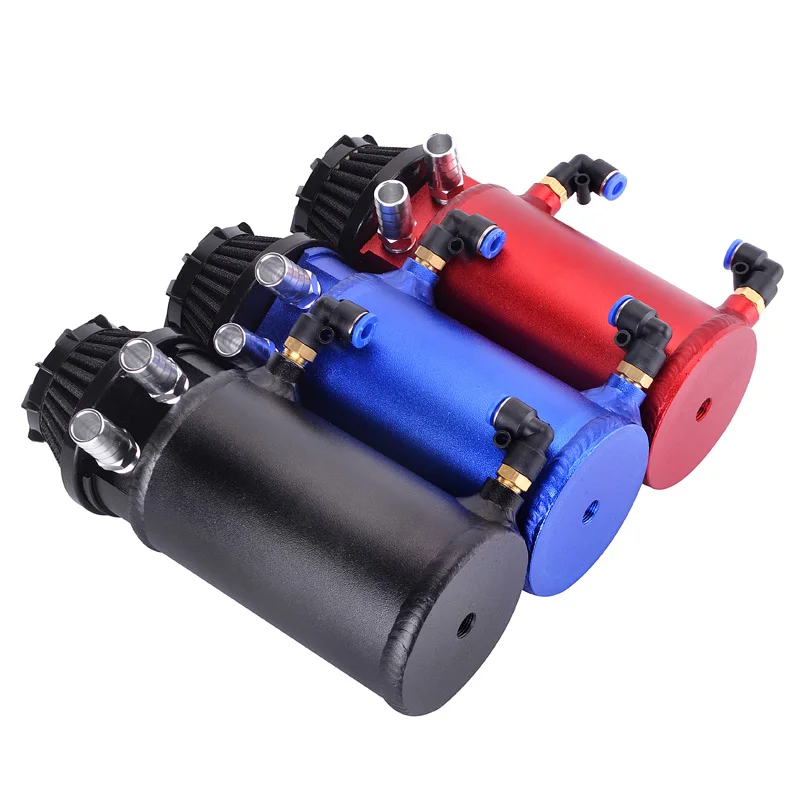 SPEEDWOW алюминиевый масляный резервуар Catch Can Tank Kit Breather Filter Baffled маслоуловитель Can|oil