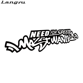 

Langru Hot Sale Car Stying Need For Speed English Personality Special Car Stickers Vinyl Graphics Decals JDM