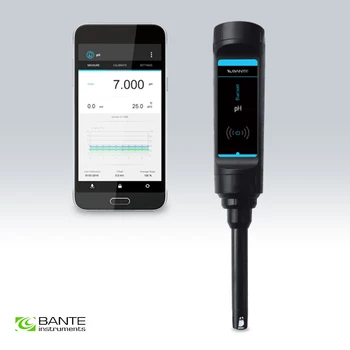 Buy BRAND BANTE Wireless Bluetooth Pocket Digital PH MV Temperature Tester Meter Analyzer Pen Type For Android Smartphone Or Tablet