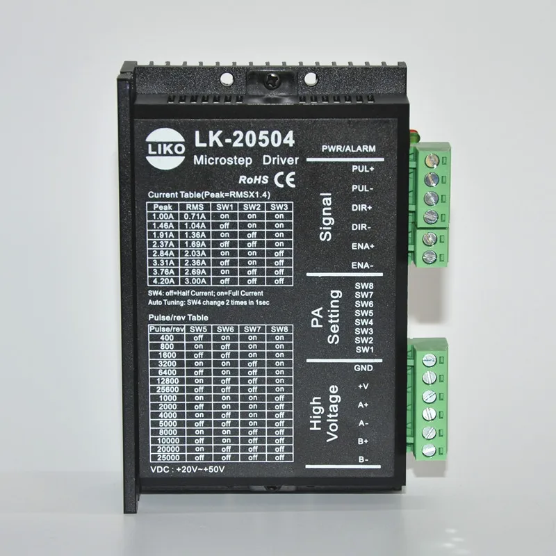 

DSP Driver LK-20504 42,57,86 Two-phase Stepping Motor Drive