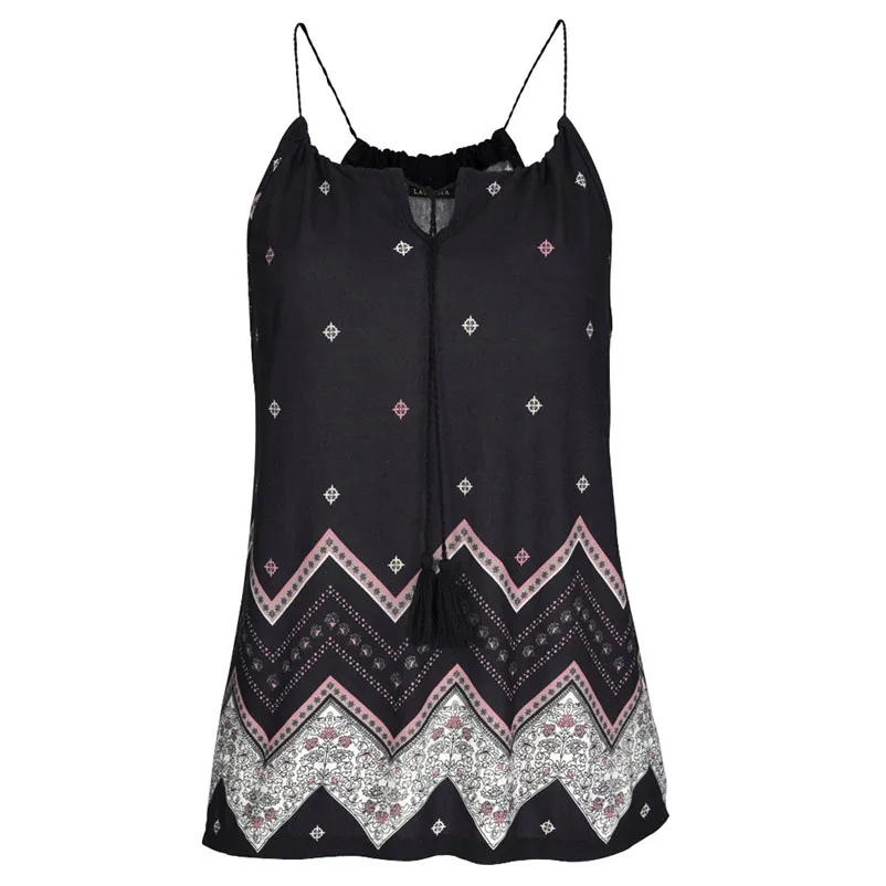 HOT sell Fashion womens tops and blouses summer 2018 Loose Sleeveless Casual Tank T-Shirt Blouse Tops Vest camicette Y17#N  (1)