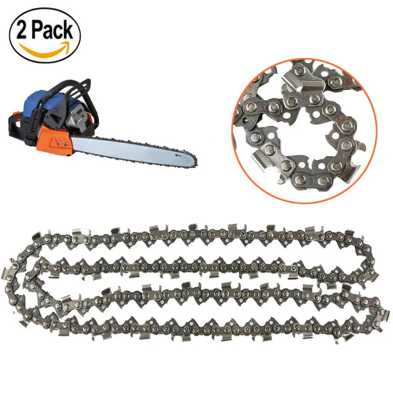 

Blades Saw chain Cutting Gauge Equipment Spare Parts Attachment Replacement Logging Cutter 2pcs 18 inch