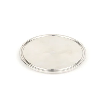 

16AMP Solid End Cap SS 304 Stainless Steel Tri Clamp Tube end Cap Tube blank cap for Homebrew