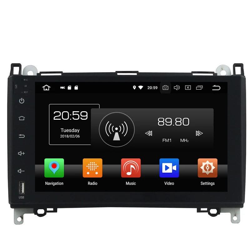 NaviTopia 4G Оперативная память 64G Встроенная 8 Core автомобильный gps навигации для Benz B200