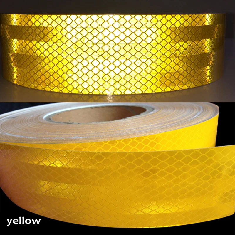 Decoration Decal Reflective Strip Vinyl Safety Tape Bicycle Sticker