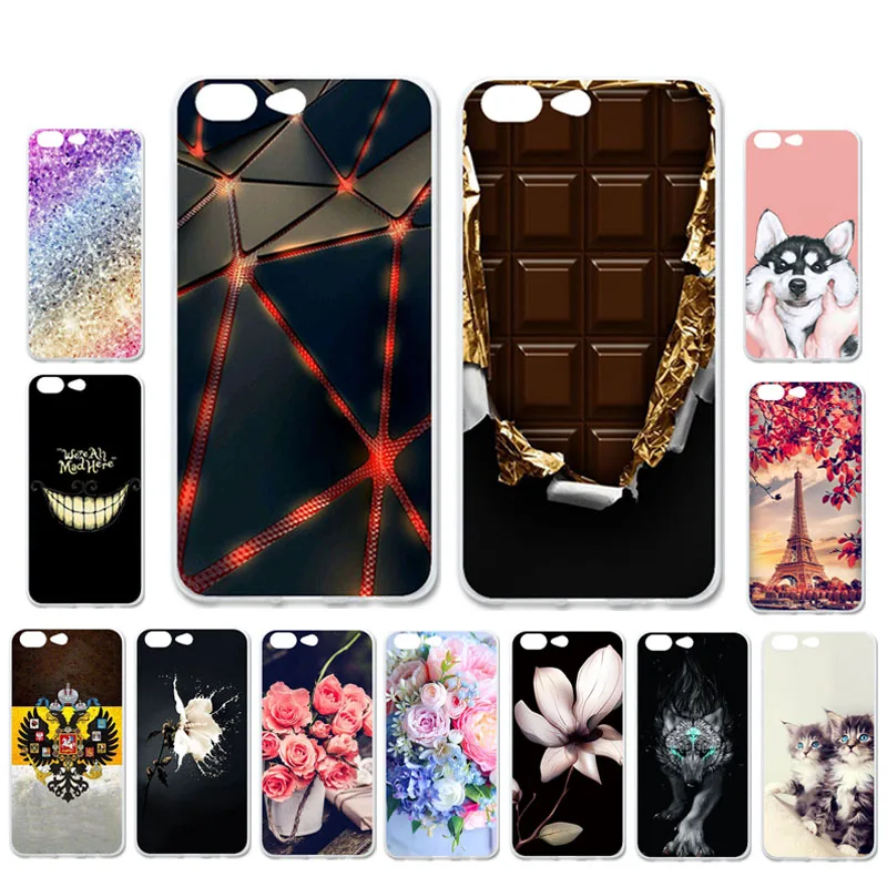 

Ojeleye DIY Patterned Silicon Case For Leagoo T5 Case Soft TPU Cartoon Phone Cover For Leagoo T5c Covers Bags Anti-knock Shell