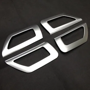 

YAQUICKA 4Pcs/set Car Interior Door Handle Bowl Frame Trim Styling Sticker Fit For Suzuki S-Cross SX4 2014 2015 2016 ABS