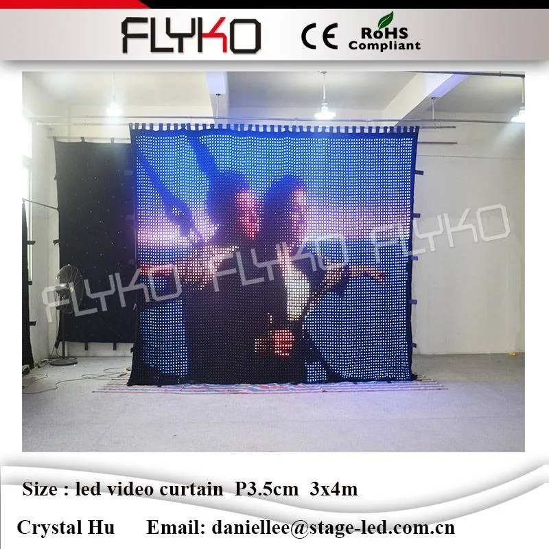LED video curtain2765