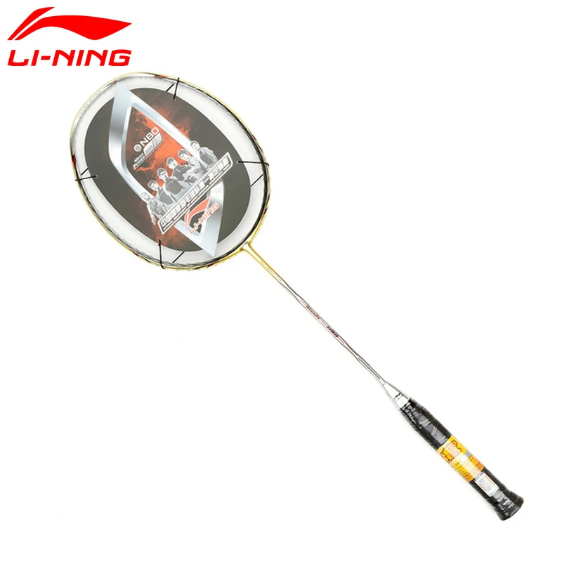 Li-Ning N80TD Amateur Intermediate & Senior Professional Carbon Badminton Rackets AYPG004 KZQ1087