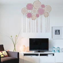 Сделай Сам большой кружевной набор Ловец снов, бохо Ловец снов, настенный, богемный домашний декор, бохо Декор для спальни