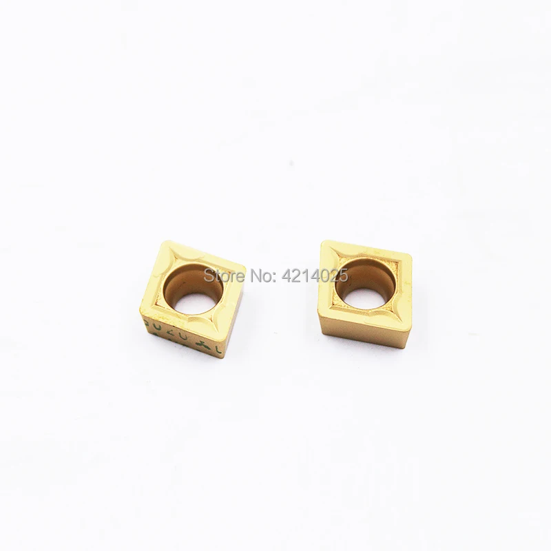 10 шт. токарные инструменты Mitsubishi CCMT09T308 UE6020 внутренние карбидные вставки