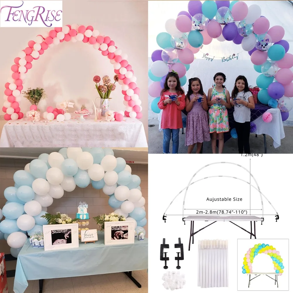 

FENGRISE Balloon Column Stand Balloon Arch Tape Balloons Holder Ballon Accessories For Wedding Kids Birthday Party Decor Supply
