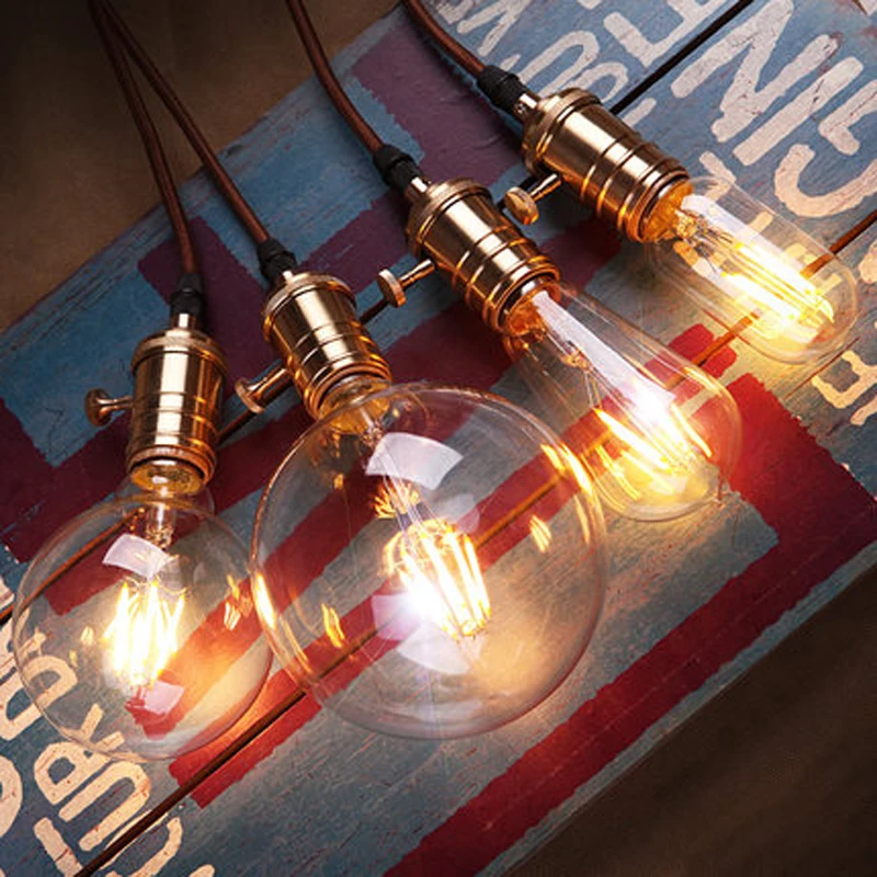 Retro Vintage Edison LED Bulb E27 Filament LED Lamp 2W 4W 6W 8W LED Light Glass Bulb 220V 240V Lampada Ampoule LED Bombilla1