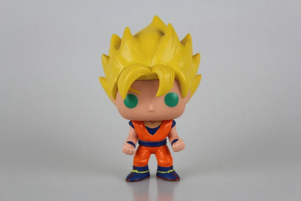 goku no box Игрушка "Dragon Ball" Son Goku фигурку Аниме Драконий жемчуг супер Вегета модель куклы ПВХ Коллекция игрушек для детей рождественские подарки - Цвет: goku no box
