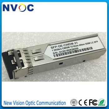 

1.25G 1310nm CWDM SFP 40km 1470nm~1610nm LC Fiber Transceiver Module with DDM,LC CWDM SFP Module with DOM Function
