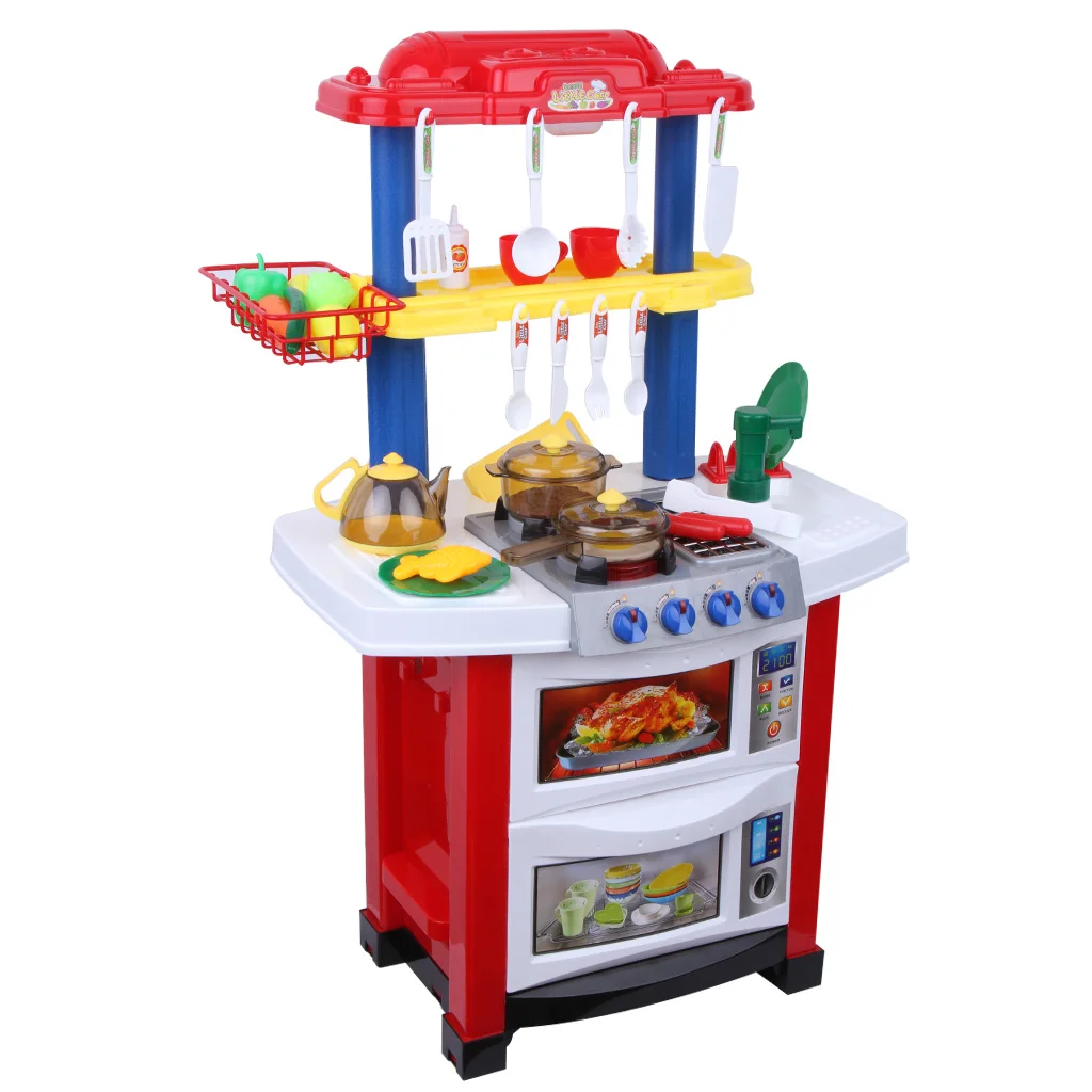 battery operated kitchen toy set