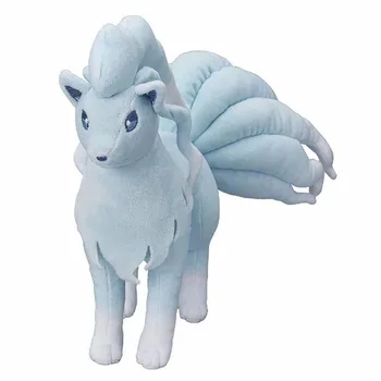 

2017 Sun & Moon Alola Ninetales Nine Tails Fox Stuffed Soft Doll 10inch 25CM Plush toy Free Shipping