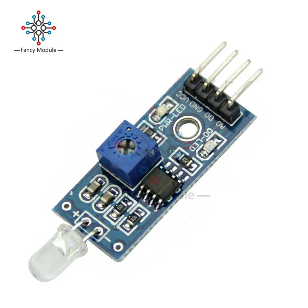 5Pcs Sensor Module 3V-5V Vibration Switch Intelligent Car Accessories LM393 I ok