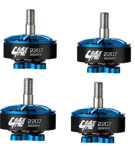 

4PCS Hobbywing XRotor Race Pro 2207 2650KV 2450KV 1750KV Brushless Motor for FPV RC Racing Drone Quadcopter