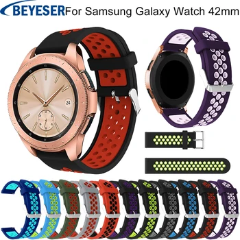 

Watch band For Samsung Gear sport S2 Watch Strap For Samsung Galaxy Watch 42 mm Bracelet for xiaomi huami amazfit bip Wrist Band