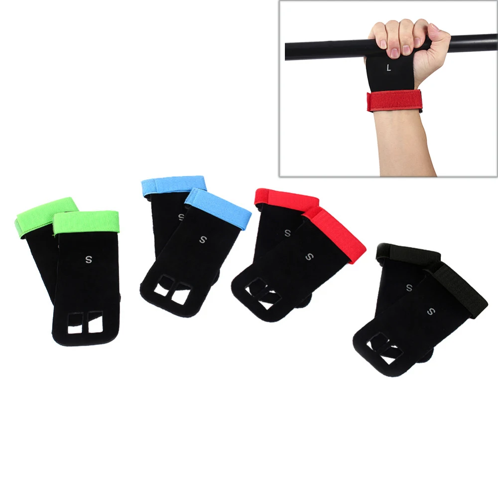 1 пара перчатки для тяжелой атлетики из искусственной кожи, перчатки для гимнастики, накладки на руку, защита для ладоней, перчатки для тренажерного зала