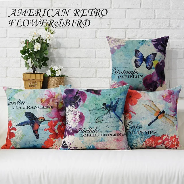 French Country Pillowcases Watercolor Almofadas Cushion Decorative Inspiration Country Throw Pillows Decorative French Country Pillowcases Watercolor Almofadas Cushion Decorative Inspiration Country Throw Pillows Decorative