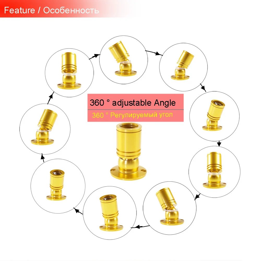 1 шт. 1 Вт 3 Вт Светодиодный точечный светильник Светодиодный точечный мини-светильник потолочный светильник регулируемый угол теплый белый шкаф лампа AC85-265V IQ