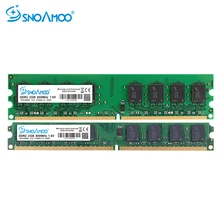 SNOAMOO новая DDR2 2 ГБ 800 МГц 667 МГц PC2-5300 памяти PC2-6400 240 Pin не ECC память для настольных ПК пожизненная Гарантия