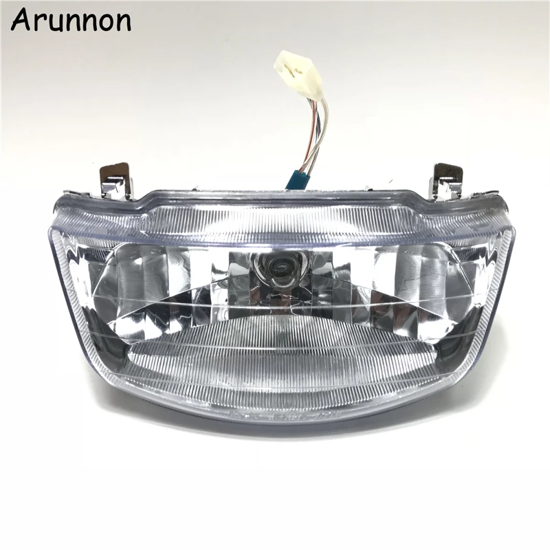 

Arunnon For Yamaha Scooter JOG ZR 50 EVO 50 Motorcycle Transparent White Headlight Assembly Headlamp Assembly