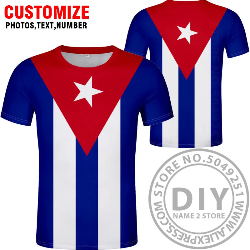 Футболка с Кубой, сделай сам,, на заказ, футболка с именем и номером, флаги стран Испании, cu Ernesto Guevara, принт, фото, кубинская одежда - Цвет: Style 8