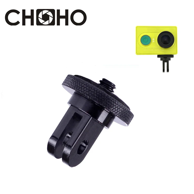 

Metal Adapter 1/4" Aluminium Tripod Screw Mount For Go Pro Hero 8 7 6 5 4 3+ Xiaomi YI 4K II SJCAM SJ5000 SJ4000 Accessories