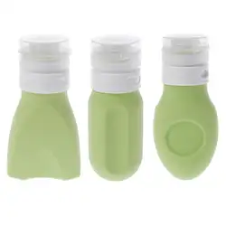 Питьевой 60 мл пустой контейнер силиконовый душ Sub-Bottled путешествия Туалетные Бутылочки для шампуня лосьон жидкости