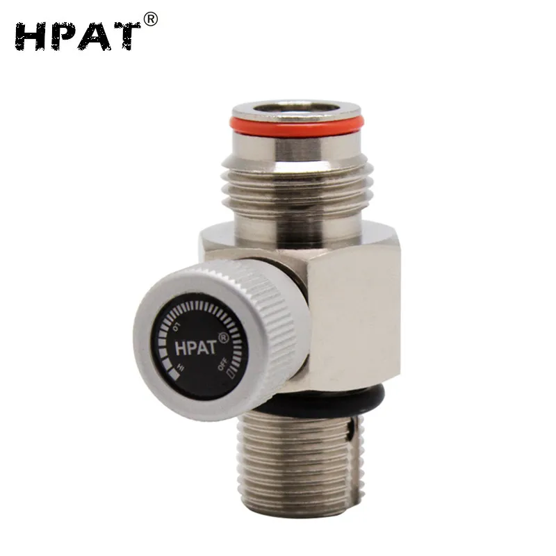 HPAT M18 * 1 5 клапан ВКЛ/ВЫКЛ для пейнтбола с резиновым швартовым соединением