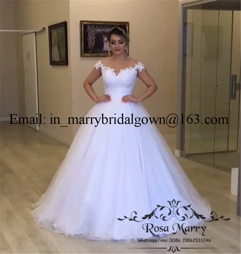 a line wedding dress (4)