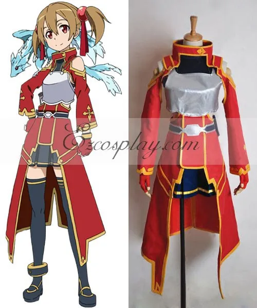 

Sword Art Online Silica (Кико Аяно) косплей костюм E001