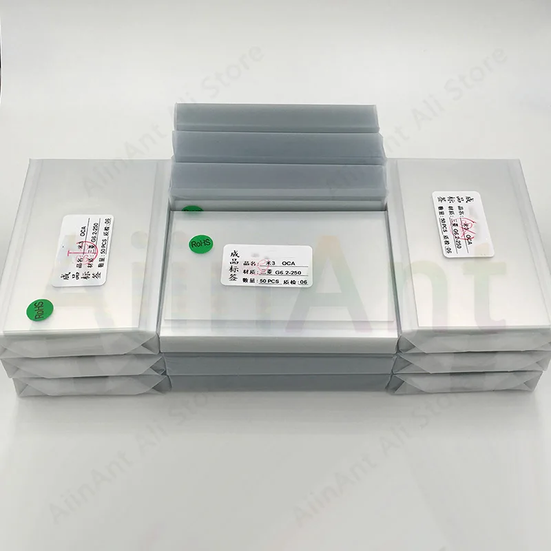 

For Samsung Galaxy S3 i9300 S4 i9500 S5 S6 S7 Edge S8 Plus Screen Glass Optical Clear Adhesive Glue Original Sticker