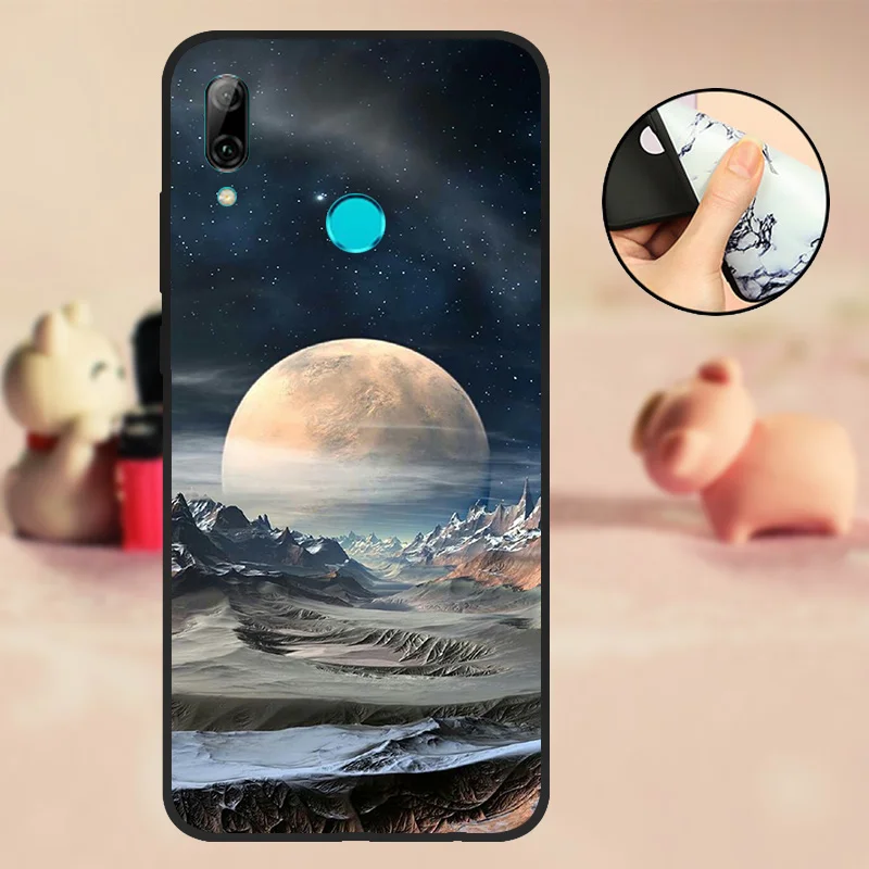 P Smart Coque для huawei PSmart чехол силиконовый черный ТПУ 6," для huawei P Smart Чехол для мобильного телефона мягкий