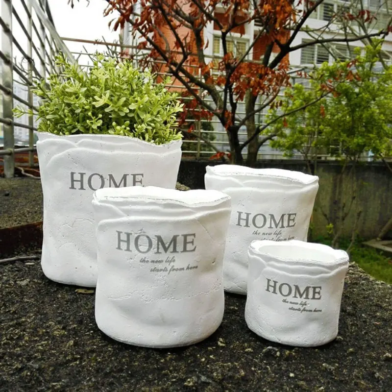 

White Ceramic flower pot planters for sale matt planter nursery for sale desktop flower vases garden decor flower pot kit