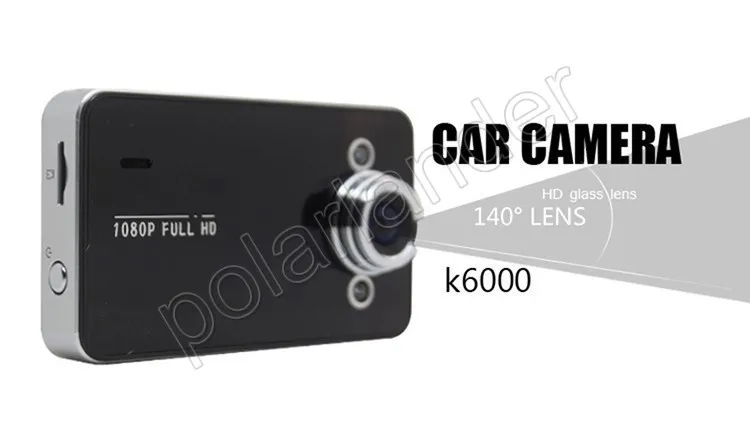 Заводская цена 140 градусов широкоугольный 2,4 дюймов HD автомобиль DVR камера видео регистратор детектор ночного видения автомобиля Стайлинг