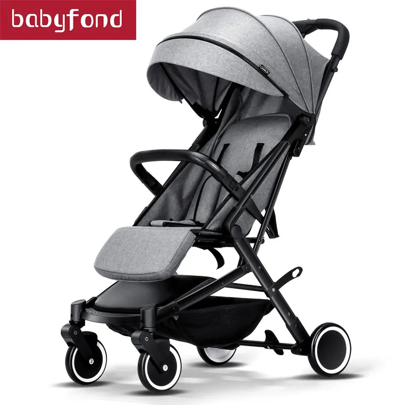 

Baby stroller can sit reclining light umbrella portable folding stroller shock absorber baby stroller