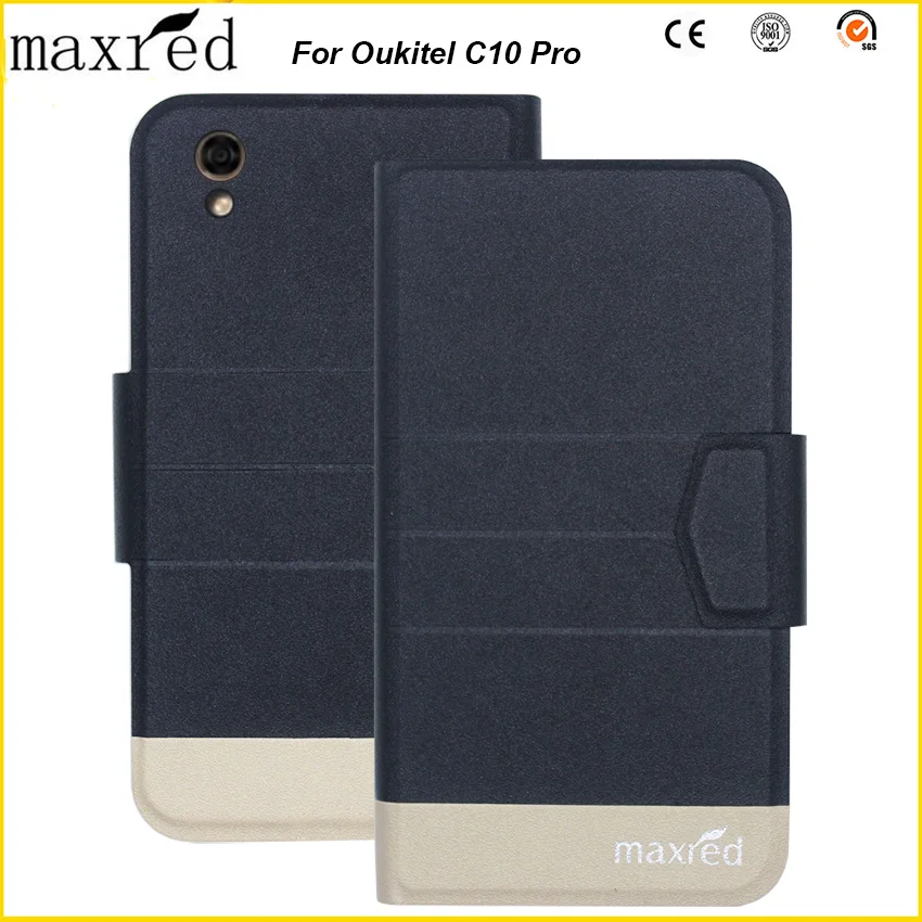 

5 Colors! Oukitel C10 Pro Case 2019 High Quality Flip Ultra-thin Luxury Leather Protective Case For Oukitel C10 Pro Cover Phone