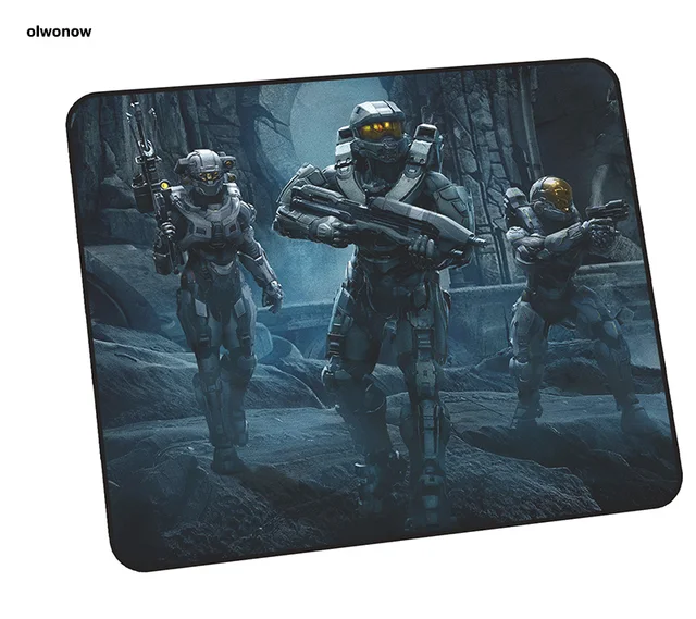 Halo pad mouse Christmas gifts computer gamer mouse pad 24x20cm