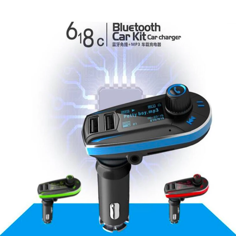 3 в 1 автомобильный комплект MP3 плеер fm передатчик Bluetototh модулятор радио Bluetooth