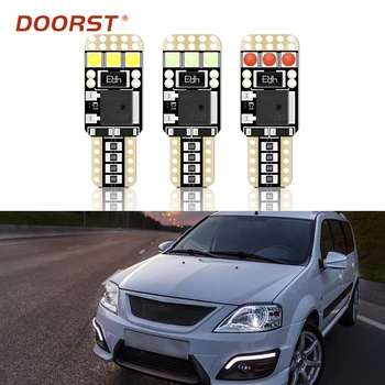 

No polarity Canbus T10 W5W LED for Lada Priora hatchback sedan wagon Vesta Car Interior Dome Reading Lights