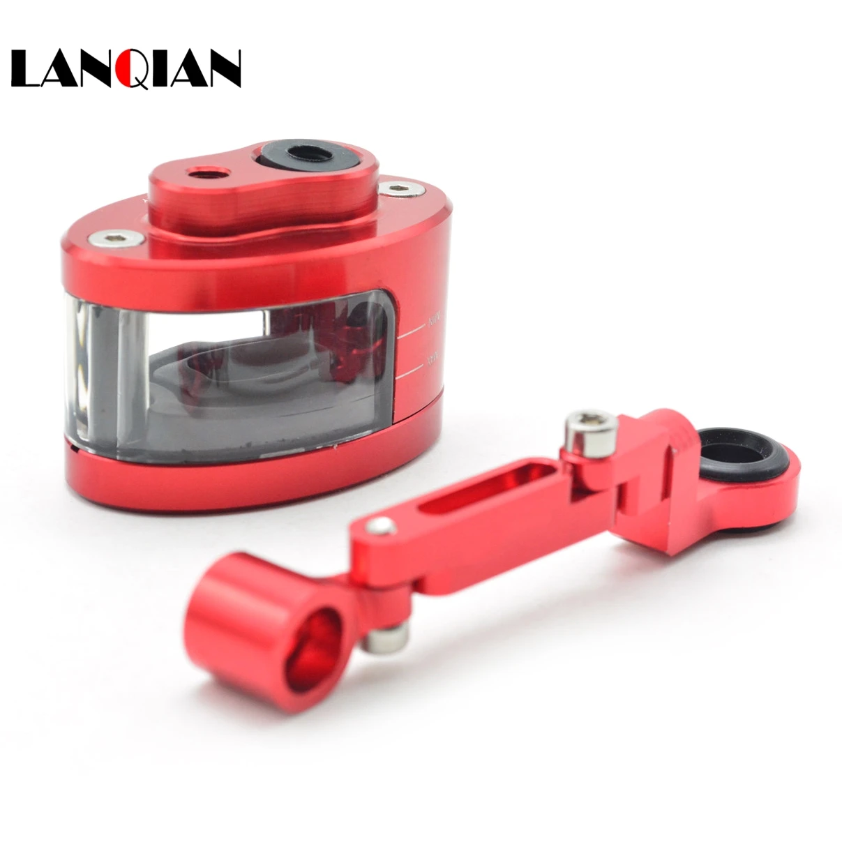 Universal Motorcycle Brake Fluid Reservoir Tank with mounting kit For